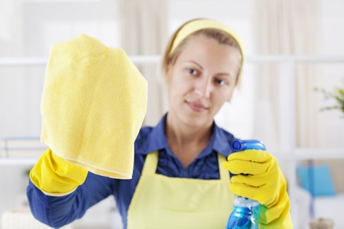 Deep one off cleaning service in a kitchen